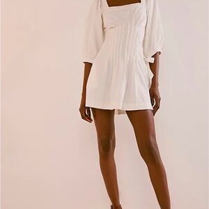 FP Movement by Free People Cream Textured Fabric